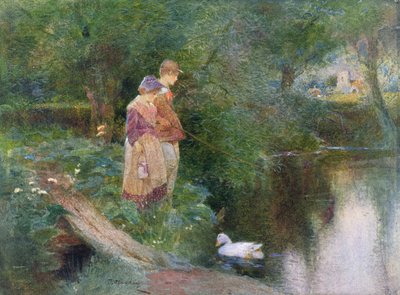Die jungen Angler von Thomas Mackay